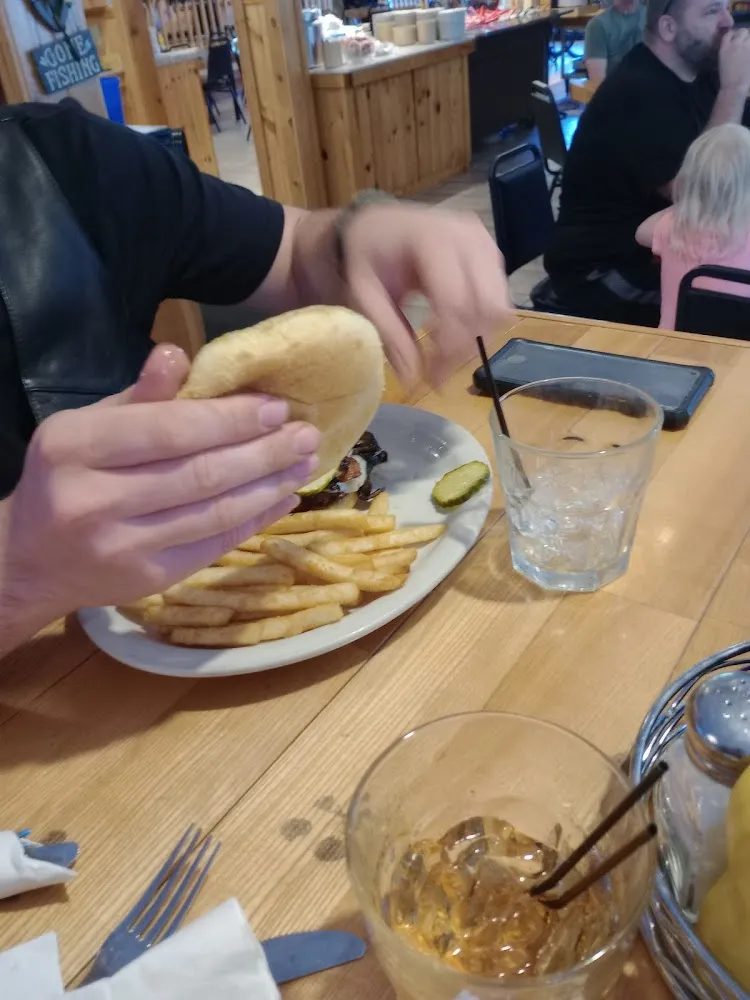 Mushroom Swiss Burger